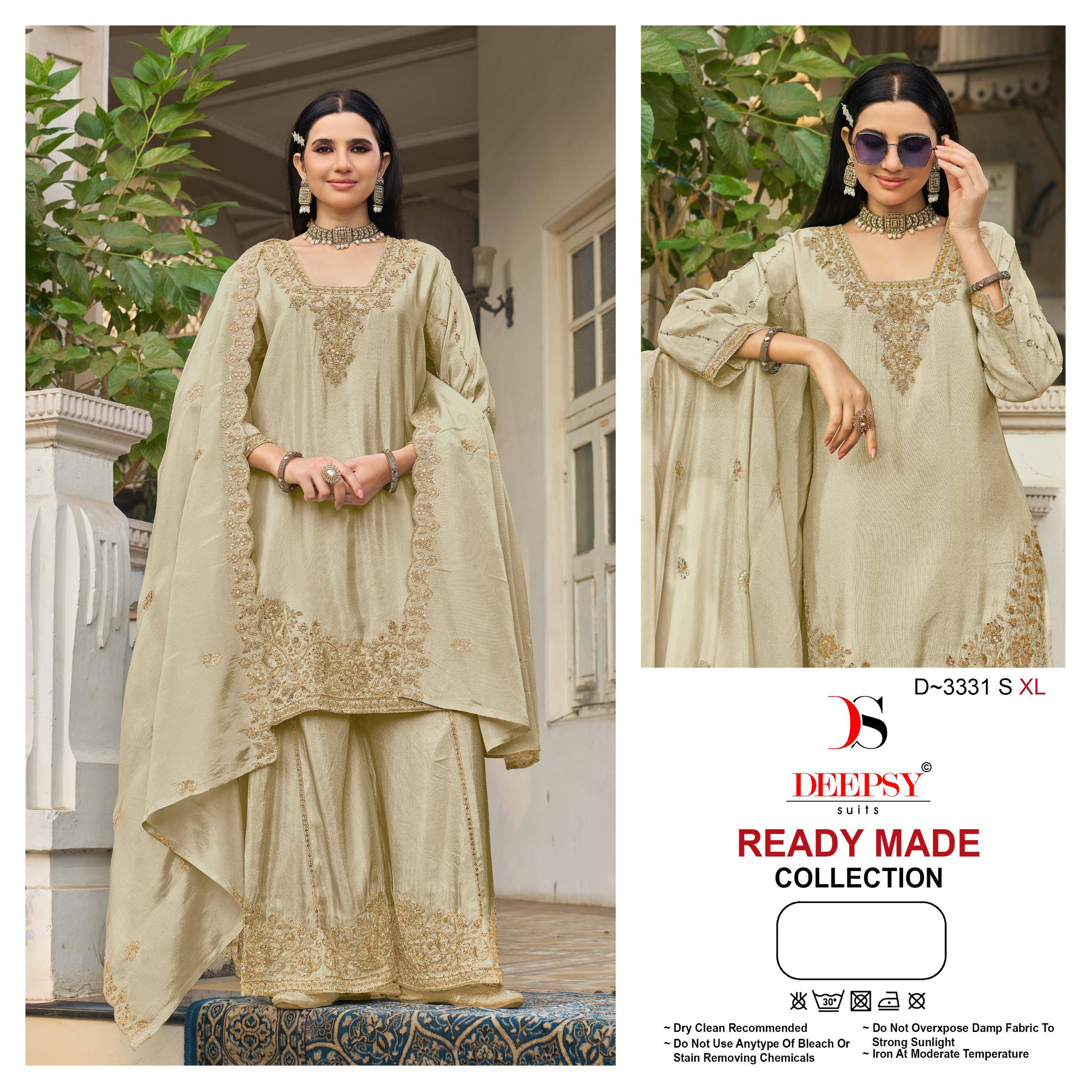 D-3331 by  DEEPSY SUITS 3331Q To 3331T Series Designer Pakistani Suits Pure Viscouse Dresses At Wholesale Price